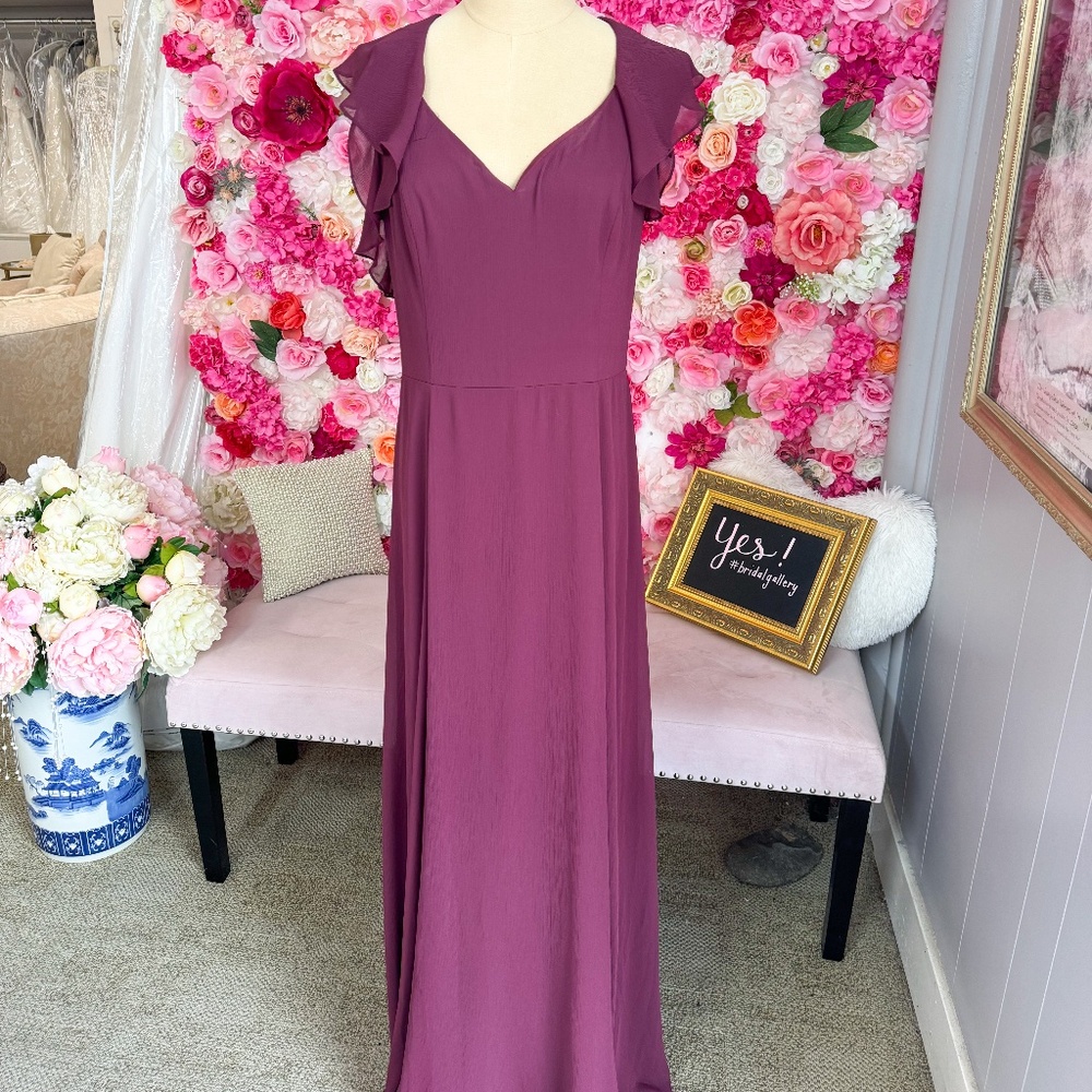 Watters #5502 | Wine Dress